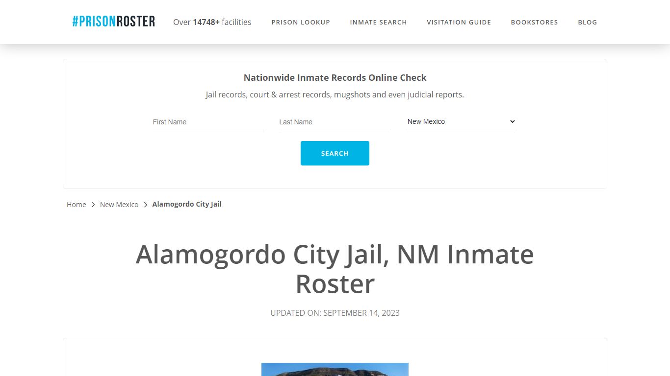 Alamogordo City Jail, NM Inmate Roster - Prisonroster